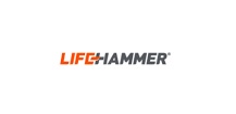 Lifehammer veiligheidshamer oranje  met houder