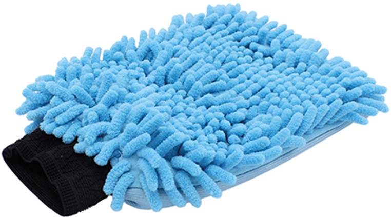 Washandschoen microvezel zacht met lange microvezels 