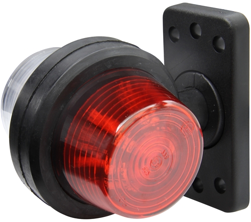 Pendellamp LED kort Gylle koud wit/rood 12-24V