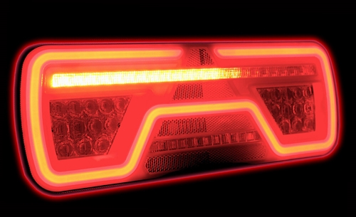 Achterlicht LED Neon met dynamisch knipperlicht VC-2000 Tralert
