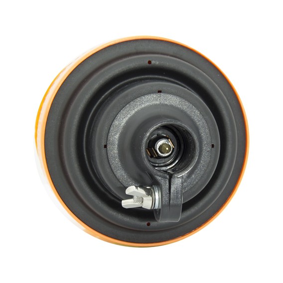 Flitslamp Xenon oranje flex. opsteek 12/24V