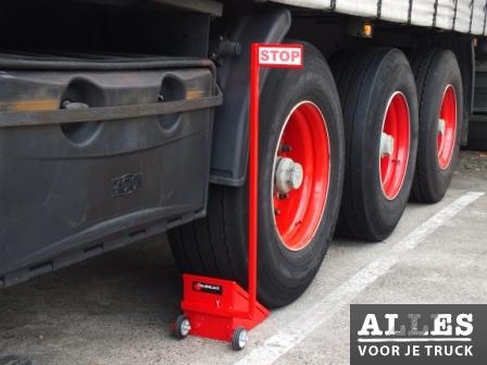 Wielkeg met stopbord, Wheel Block DoubleLock