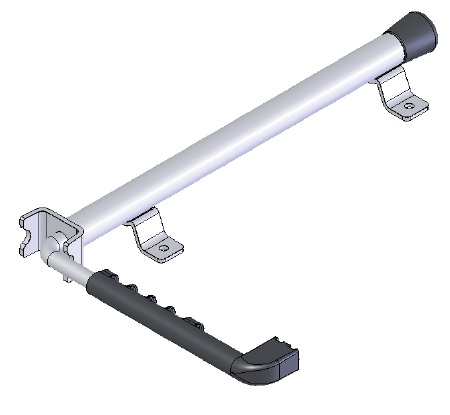 Deurvastzetter RVS Furgocar onderbouw 