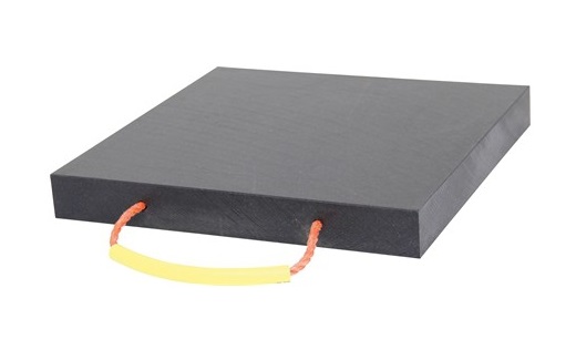 Stempelplaat kunststof HMPE500R rechthoekig 