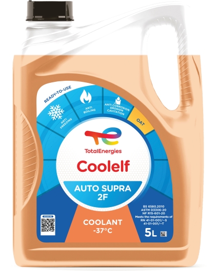 Koelvloeistof Coolelf Auto Supra 2F -37, 5 liter