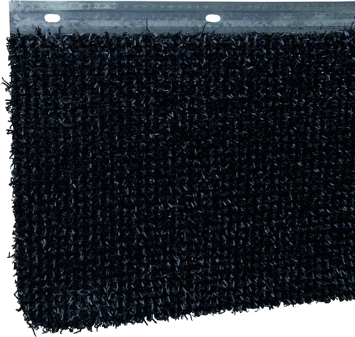 Bumper spatlap zwart met anti-spray 2500 x 390