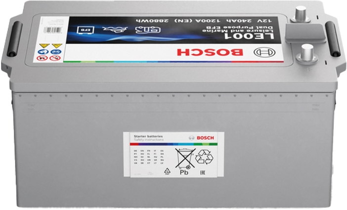 Accu 230Ah 12V Bosch L5080 semitractie