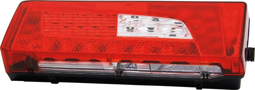 Achterlicht LED links voor Scania truck 24V met kentekenverlichting