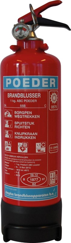 Brandblusser ABC poeder 1 kg