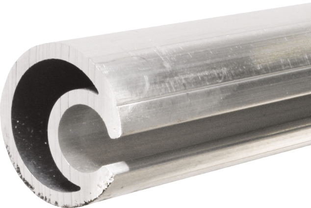 Kederbuis halve maan Ø 34mm 3300mm 