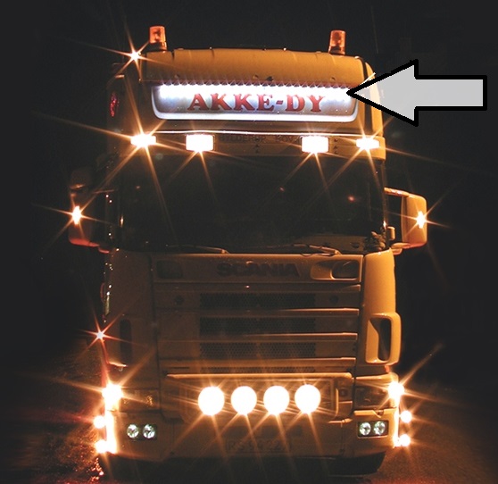 Led ombouw voor Scania Top line (-2016)