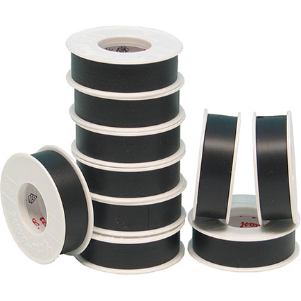 Isolatietape zwart 15MM 10M, 1x10 rollen