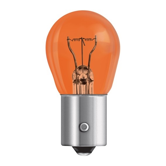Gloeilamp 21W Truck BAU15S oranje 24V, verpakt per 10 stuks 