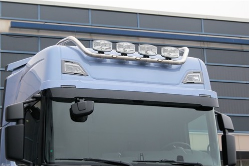 Lampenbeugel led Scania R vanaf 2016 dakmontage hoog gebogen