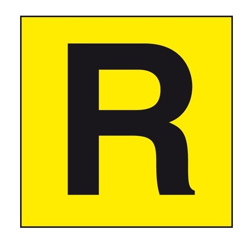 R-Sticker Afvalvervoer