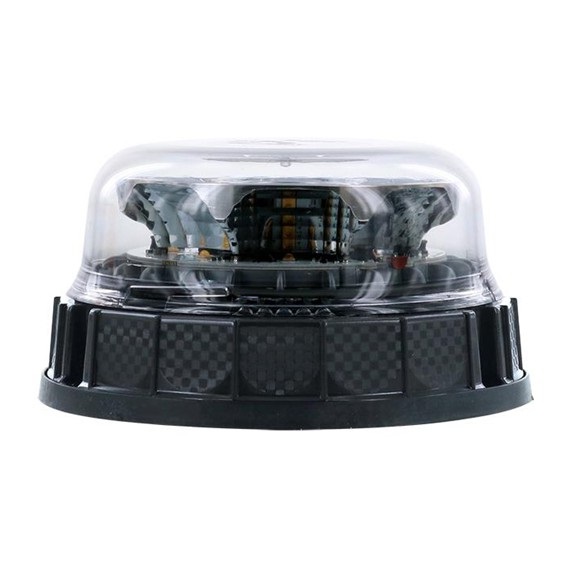 Flitslamp Pegasus Vignal LED oranje / helder lens R65 opbouw 10-30V