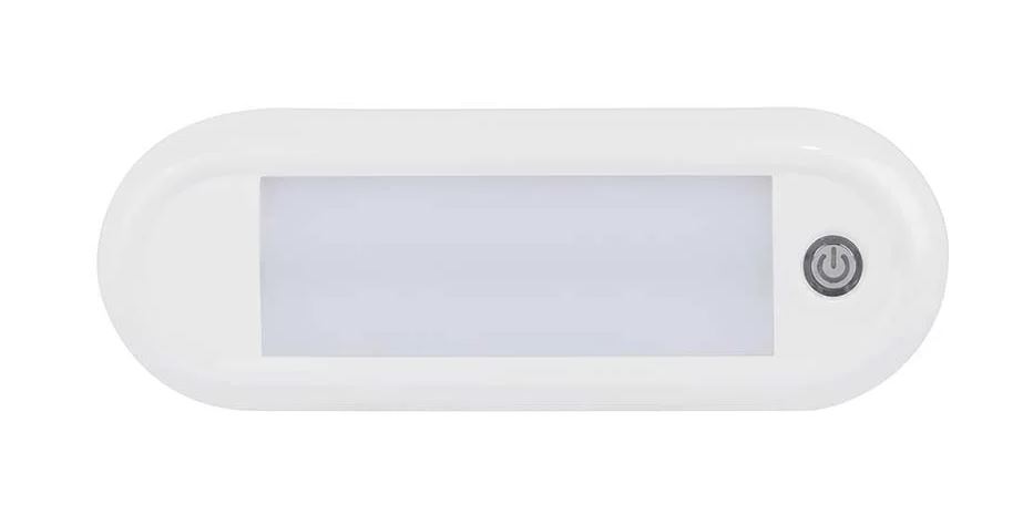 Binnenverlichting led ovaal met touch-schakelaar 18cm 12/24V