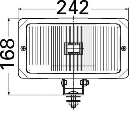 Verstraler met positielicht Herth en Buss 12-24V
