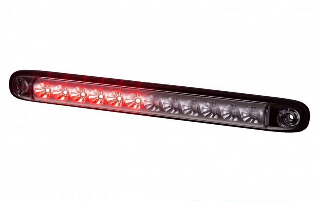 Achterlicht extra smal 3-functies led 12/24V