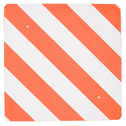 Lengte-breedte markering bord Nederland 500 x 500