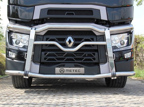 Bullbar staal verchroomd voor Renault T vanaf 2013