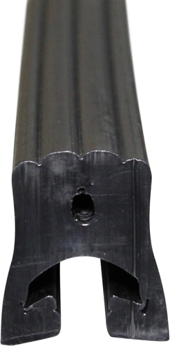 Stootlijst kunststof t.b.v. zijborden