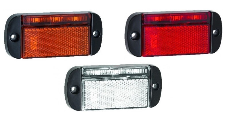 Markeringslamp LED Autolamps met reflector 12/24V