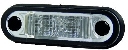 Positielicht instap Hella LED oranje 12/24V