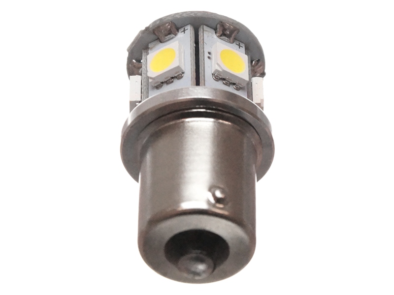 Led lamp rood BA15S 10-30V, 1 stuk
