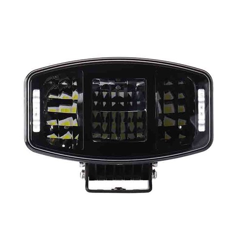 Verstraler Infinity zwart Full Led met dagrijverlichting 12/24V