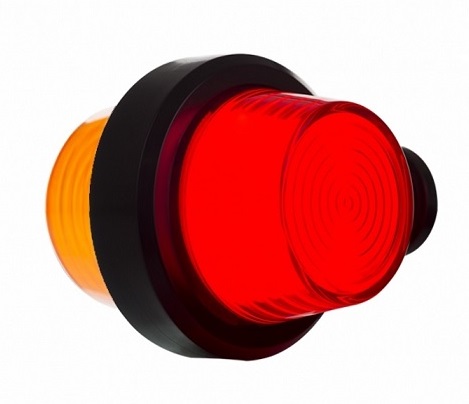 Pendellamp kort led neon look or/ro Horpol 12/24V