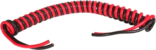Auto laskabel laadstroom 2x 35mmq twinkabel rood zwart 016558