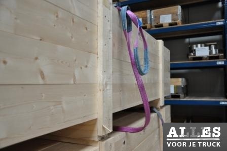 Deltasling hijsband geel 3 ton lengte 2m