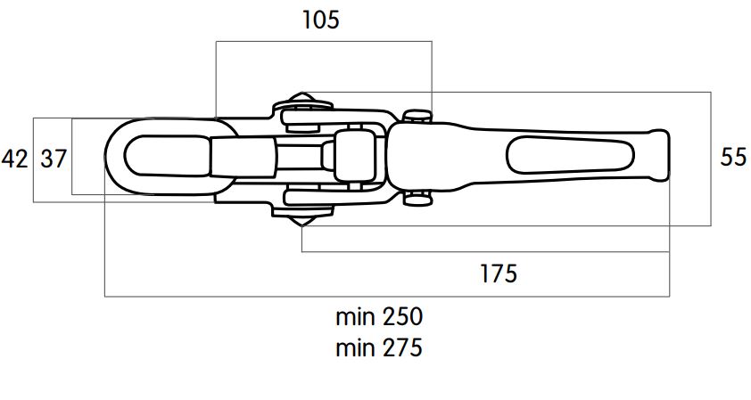 Excentersluiting Hestal 6043 S