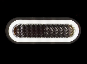 LED Zijmarkeringslamp met NEON look wit