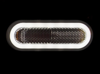 LED markeringslamp NEON look wit