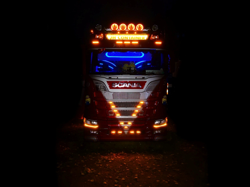 Scania R-S serie Oranje LED DRL vervanging