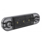 LED Markeringslamp Strands dark look 12/24V rood