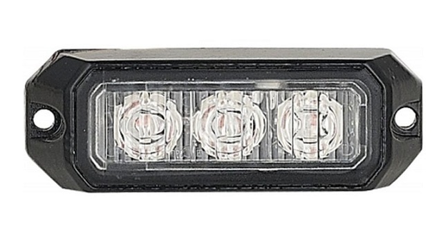 Flitser Cree Pro 3 Compact Oranje led 12/24V