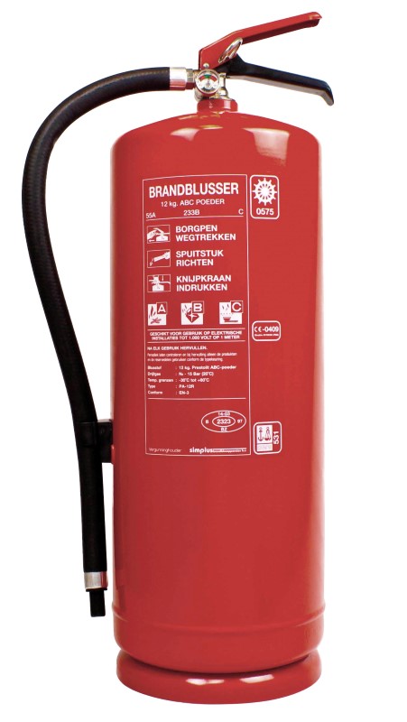 Brandblusser ABC poeder 12 kg