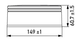 Zwaailamp Hella K-LED Rebelution 12-24V