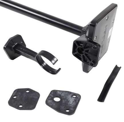 Luchthoorn Zwart Hadley 93cm
