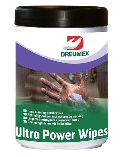 Dreumex Ultra Power Wipes, pot a 90 doekjes