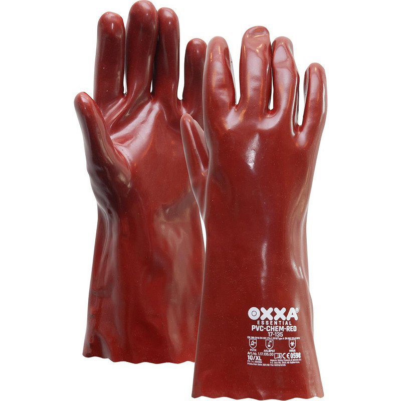 ADR werkhandschoen PVC chemiebestendig 17-135 Oxxa