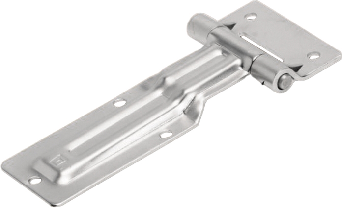 Trailer deur scharnier RVS 235mm