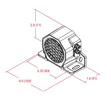Achteruitrij-alarm adaptief Ecco 500 serie 77-97 dB 12/48V