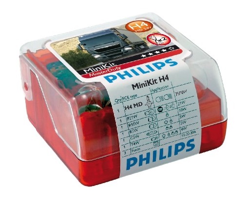 Lampenset Philips mini kit H4 24V Master Duty