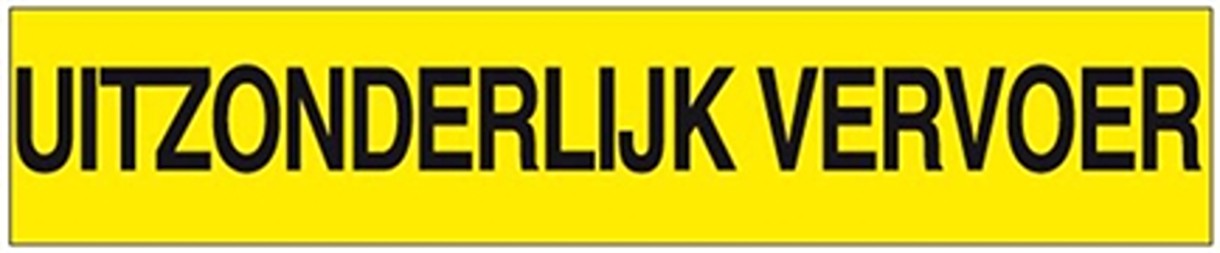 Uitzonderlijk vervoer