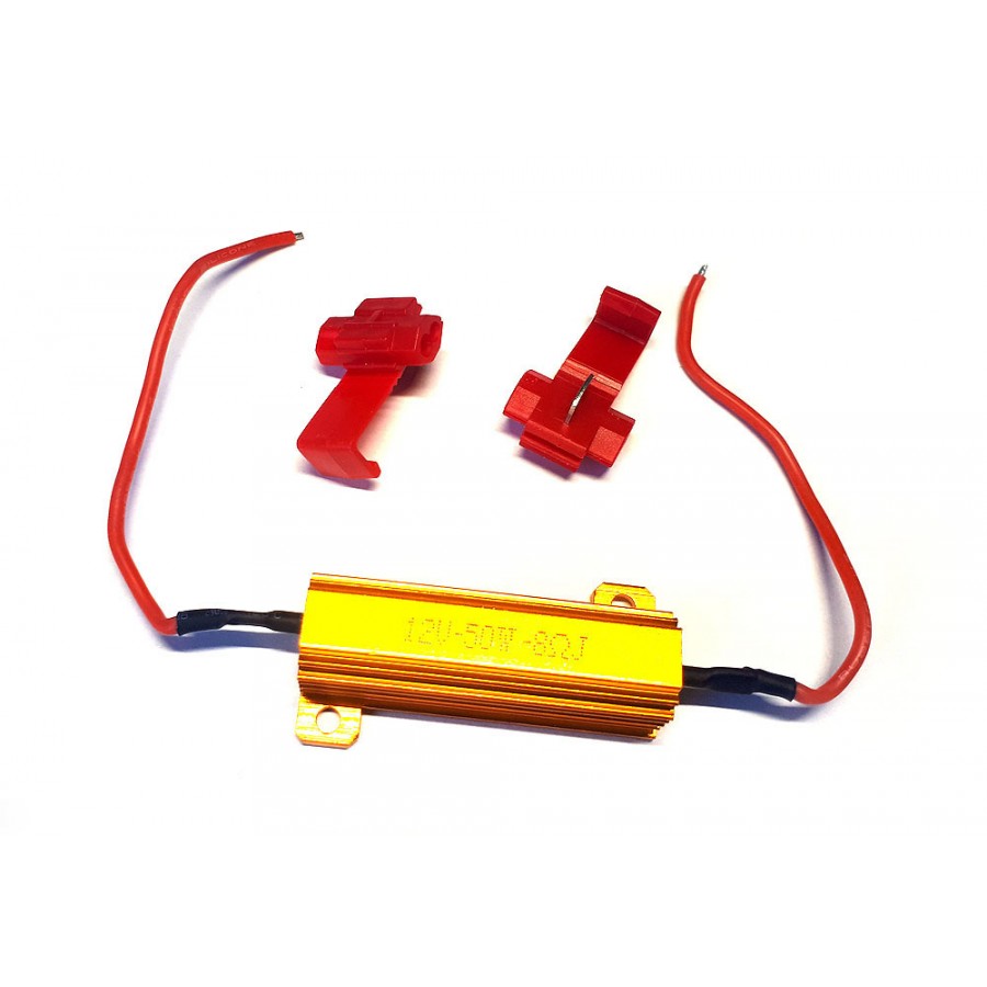 Weerstand LED verlichting 12V 2-draads