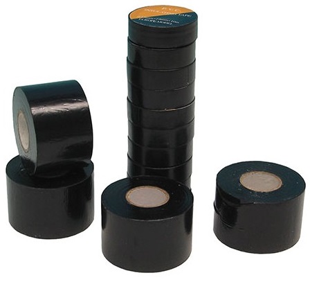 Isolatietape zwart 19MM 10M, 10 rollen